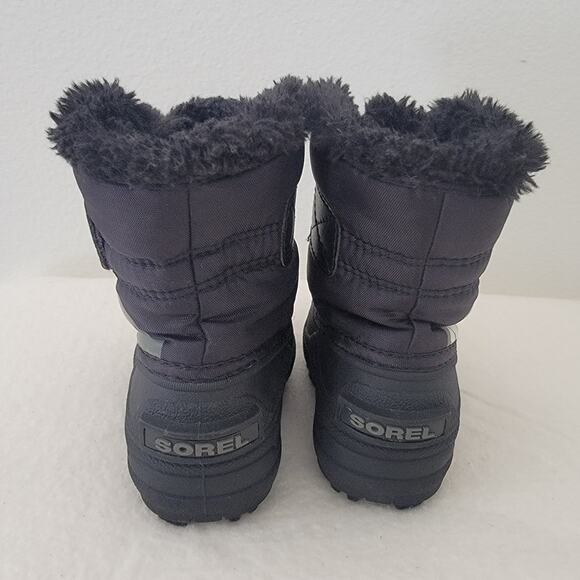 Sorel Snow Commander Winter Boots Unisex Sz 5 Waterproof Insulated Toddler Baby - Picture 5 of 12